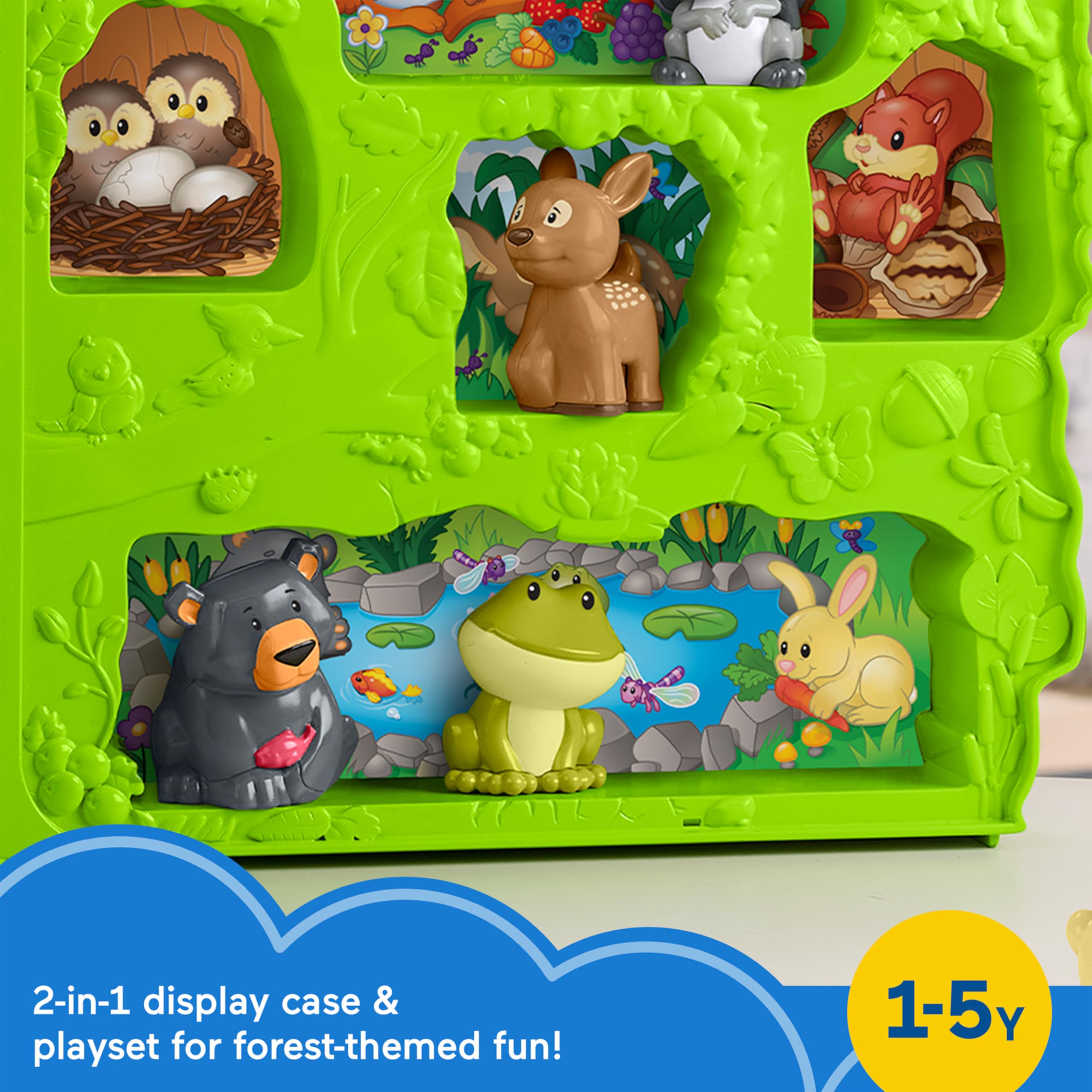 little forest様 リクエスト 6点 まとめ商品 Fisher-Price Little People Toddler Toy Forest Friends Carry Case